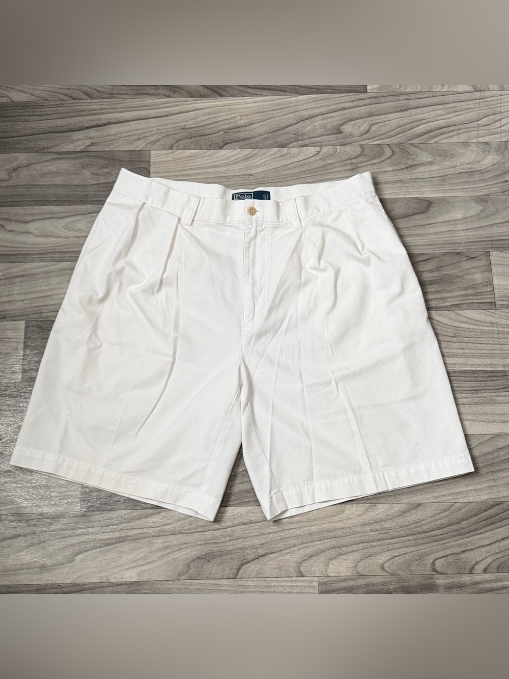 SIZE 34 MENS POLO RALPH LAUREN CASUAL FLAT FRONT TYLER SHORTS